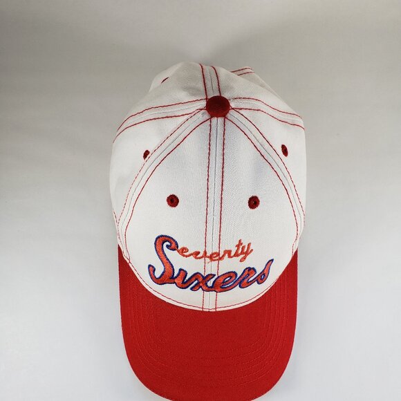 Philadelphia 76ers Basketball Cap Hat Strapback Adjustable Retro City Edition - Picture 6 of 9